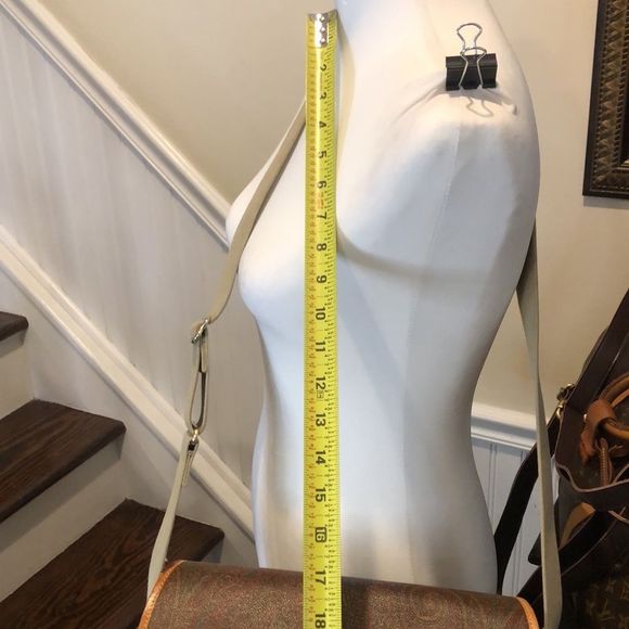 K ETRO Paisley Briefcase Laptop Crossbody Shoulder Bag Front Flap Buckle Closure - Picture 9 of 17